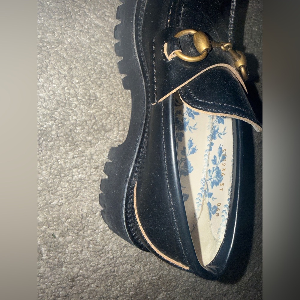 Gucci
Horsebit Lug Sole Leather Loafer - Picture 6 of 12